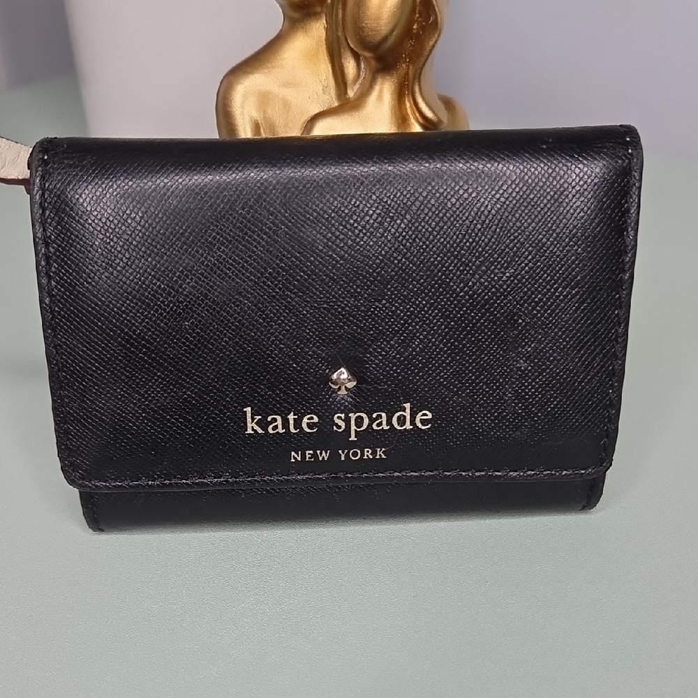 Kate Spade Black Leather Wallet